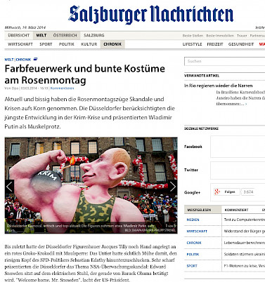 Salzburger Nachrichten, 3.3.2014