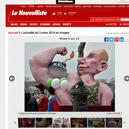 Le Nouvelliste CH, 3.3.2014