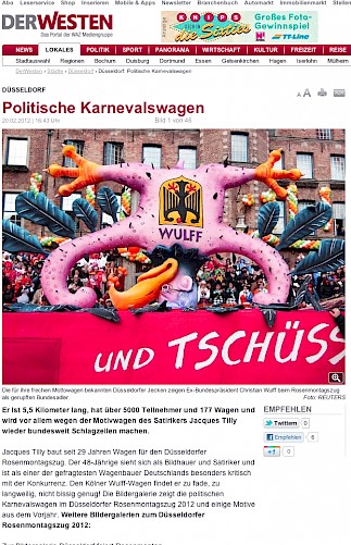 Der Westen (WAZ online), 20.2.2012