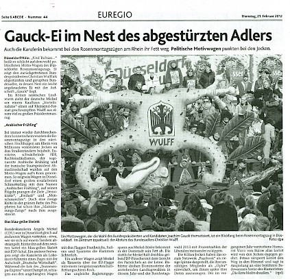 Aachener Zeitung, 21.2.2012