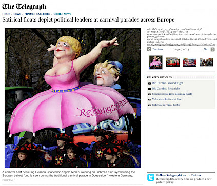 The Telegraph online, 21.2.2012