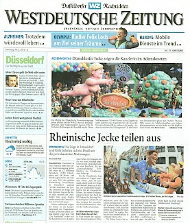 Westdeutsche Zeitung, 16.2.2010