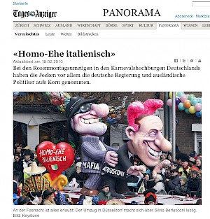 tagesanzeiger schweiz berlusconi, 15.2.2010