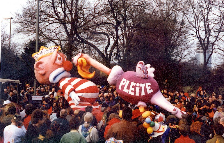 Karneval vor der Pleite 1997