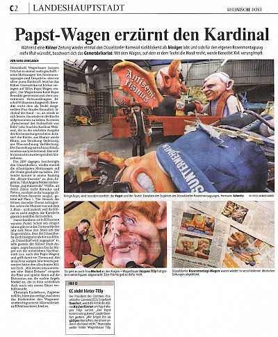 Rheinische Post, 25.2.2009