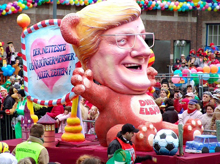 Oberbürgermeister Elbers als Teddybär