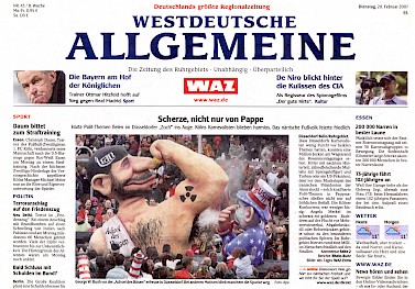 Westdeutsche Allgemeine Zeitung, 20.2.2007