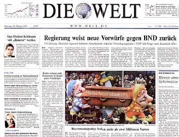 Die Welt, 28.2.2006