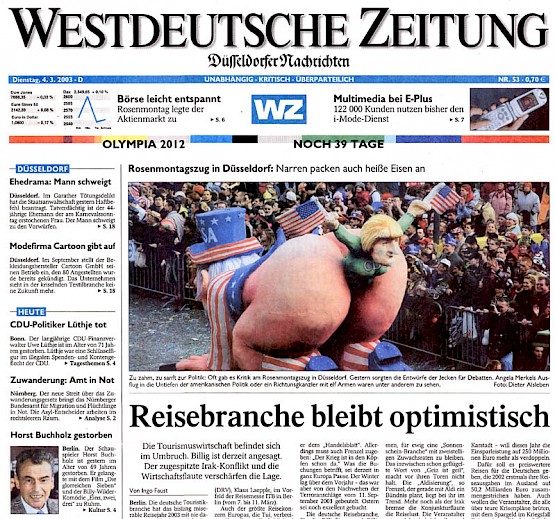 Westdeutsche Zeitung, 4.3.2003