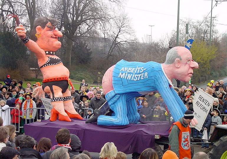 Domina Schröder und Riester