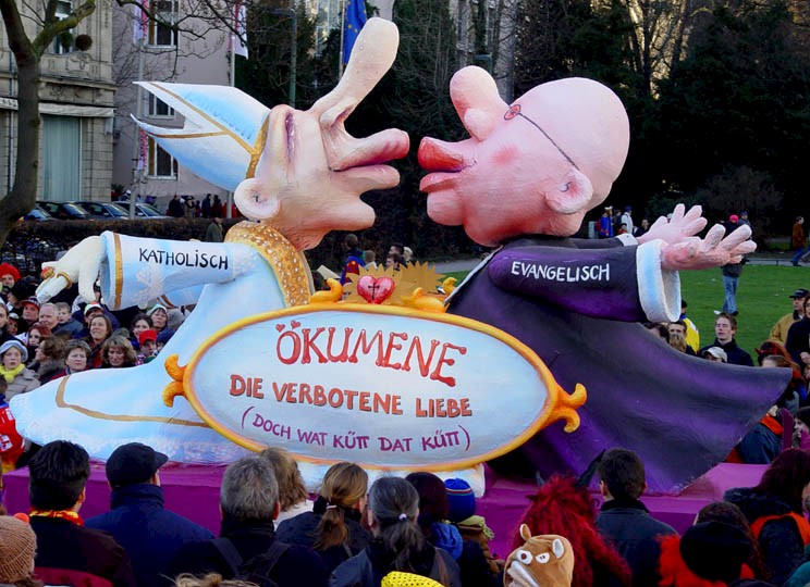 Ökumene: Liebe zwischen katholischer und evangelischer Kirche