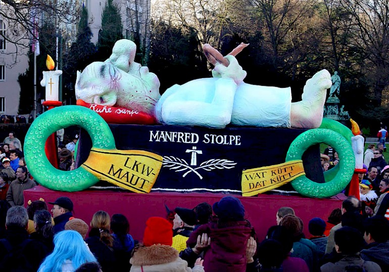 Stolpe und die LKW-Maut