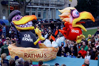 OB Erwin und Bürgermeisterin Hock