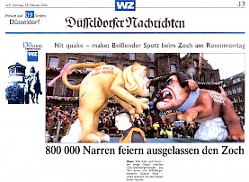 Westdeutsche Zeitung, 28.2.2006