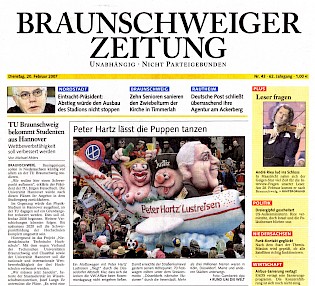 Braunschweiger Zeitung, 20.2.2007