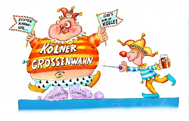 Entwurf des Düsseldorfer Wagens für Köln