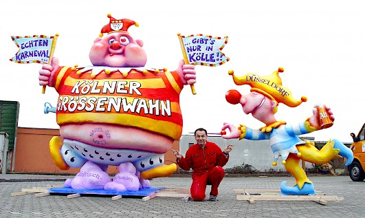 Figuren des Düsseldorfer Wagens