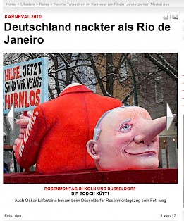 Bildzeitung, Februar 2010