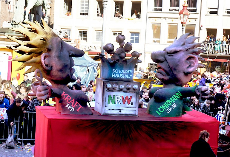 Kraft Löhrmann Karikatur