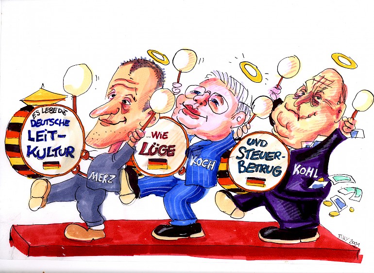 Karikatur: Leikulturparade