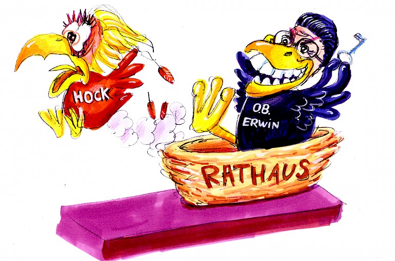 Karikatur: Erwin Hock Nest