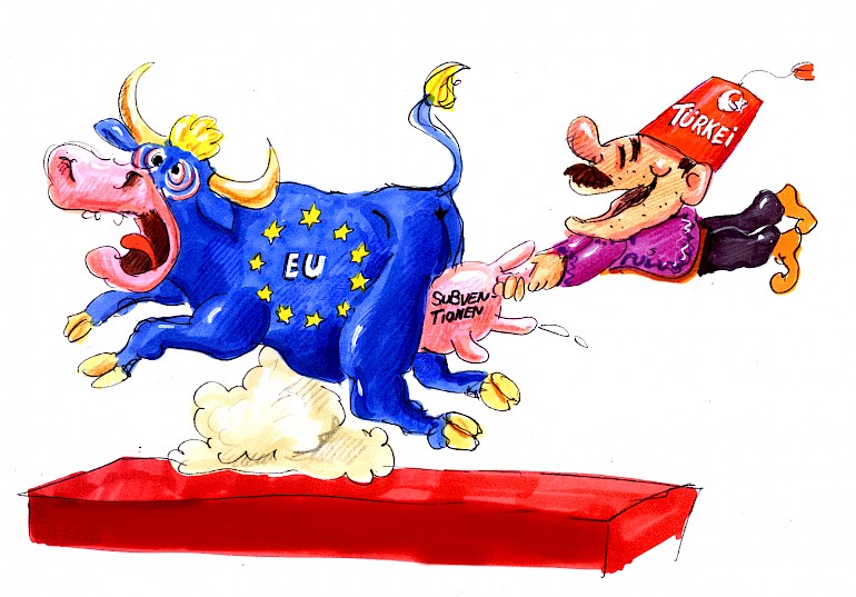 Karikatur: EU Türkei