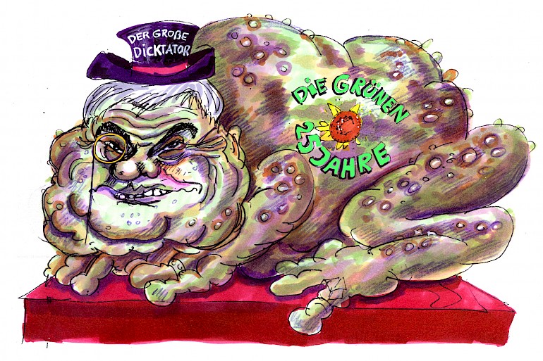 Karikatur: Joschka Kröte