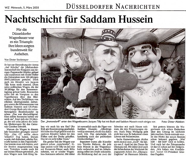 WZ, 5.3.2003 Artikel im Wortlaut [/pressespiegel/bis-2003/p-2003-03-05-wz-nachtschicht/p-2003-03-05-wz-nachtschicht-txt/]