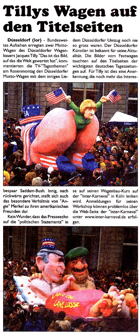 Inter-Karneval, Mai 2003 Artikel im Wortlaut [/pressespiegel/bis-2003/p-2003-05-00-interkarneval-tilly-titel/p-2003-05-00-interkarneval-tilly-titel-txt/]