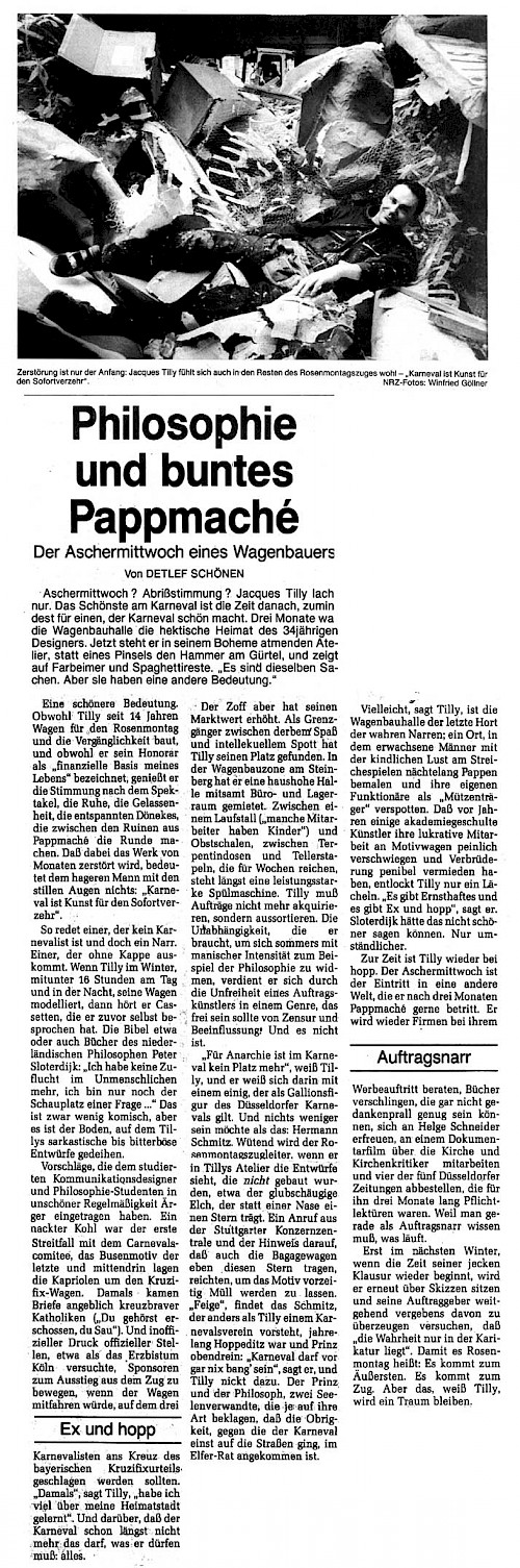NRZ, 25.2.1998 Artikel im Wortlaut [/pressespiegel/bis-2003/p-1998-02-25-nrz-philo/p-1998-02-25-nrz-philo-txt/]