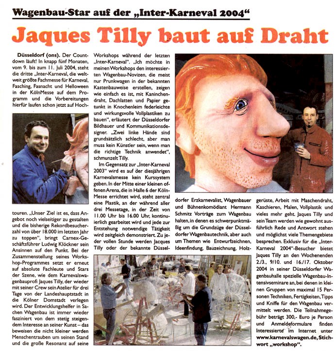 Inter-Karneval, Februar 2004 Artikel im Wortlaut [/pressespiegel/2004/p-2004-02-00-interkarneval/p-2004-02-00-interkarneval-txt/]