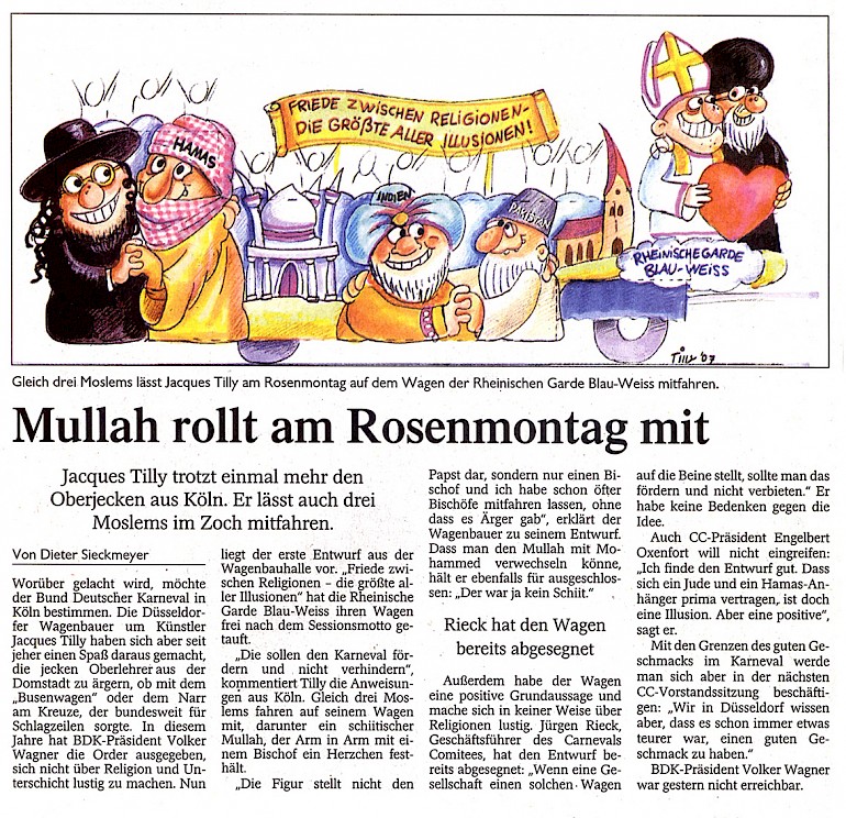 Westdeutsche Zeitung, 17.11.2006