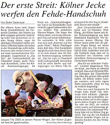 Westdeutsche Zeitung, 3.1.2006 Artikel im Wortlaut [/pressespiegel/2006/koelner-jecken-attacke-2006/mehr-artikel-zur-koener-jecken-attacke/p-2006-01-03-wz-txt/]