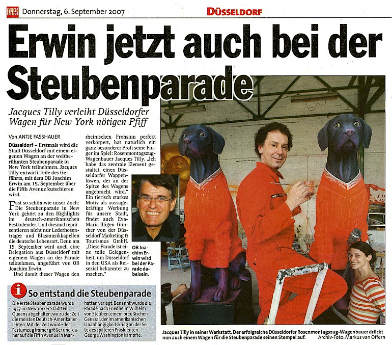 Express, 6.9.2007 Artikel im Wortlaut [/pressespiegel/2007/p-2007-09-06-express-steubenparade/p-2007-09-06-express-steubenparade-txt/]
