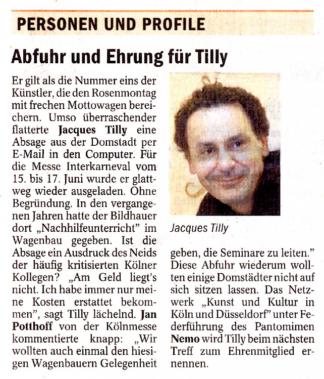 Neue Rhein Zeitung, 7.6.2007 Artikel im Wortlaut [/pressespiegel/2007/p-2007-06-07-nrz-koeln-messe/p-2007-06-07-nrz-koeln-messe-txt/]