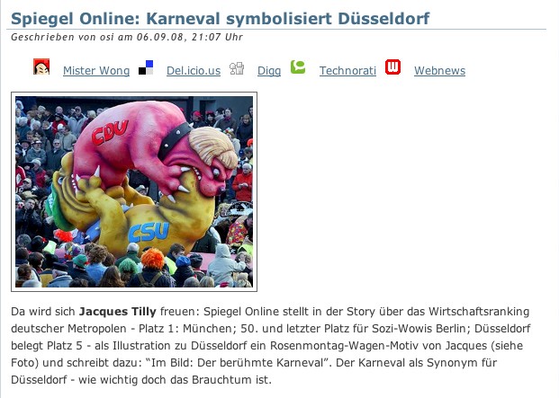 duesseldorf blog, spon, 6.9.2008