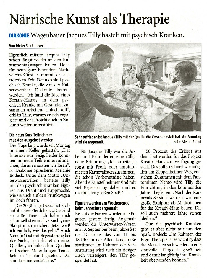Westdeutsche Zeitung, 3.9.2009