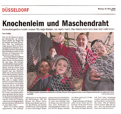 Neue Rhein Zeitung, 30.3.2009