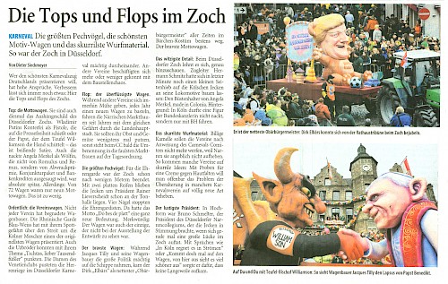 Westdeutsche Zeitung, 24.2.2009