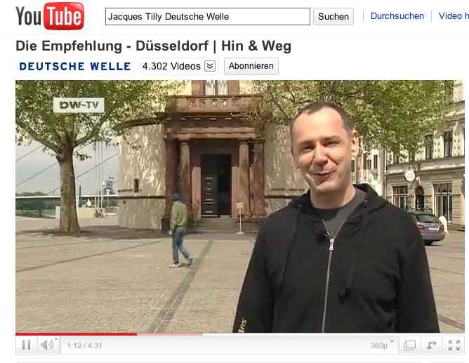 Jacques Tilly im Deutsche Welle TV, 5.6.2010