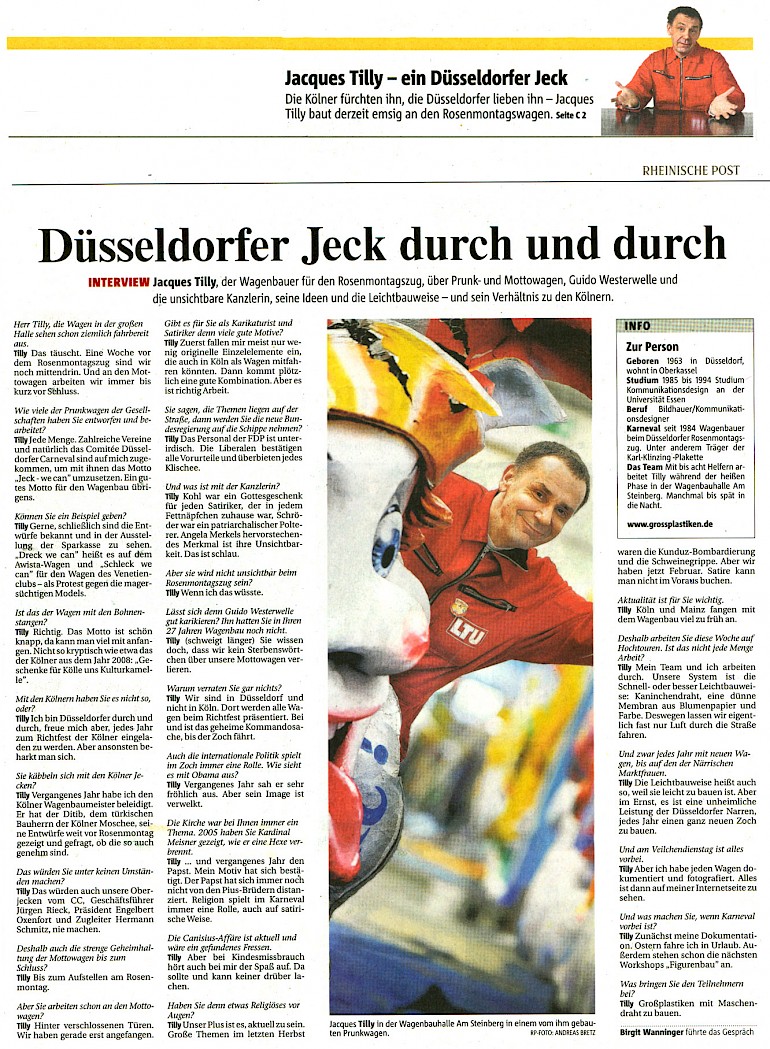 Rheinische Post, 10.2.2010