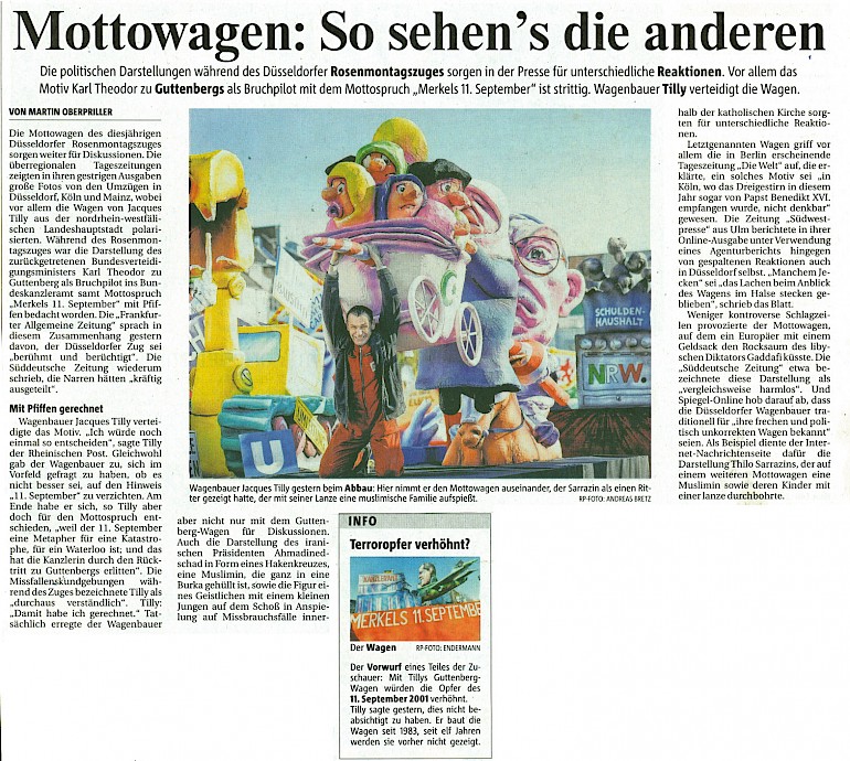 Rheinische Post, 9.3.2011