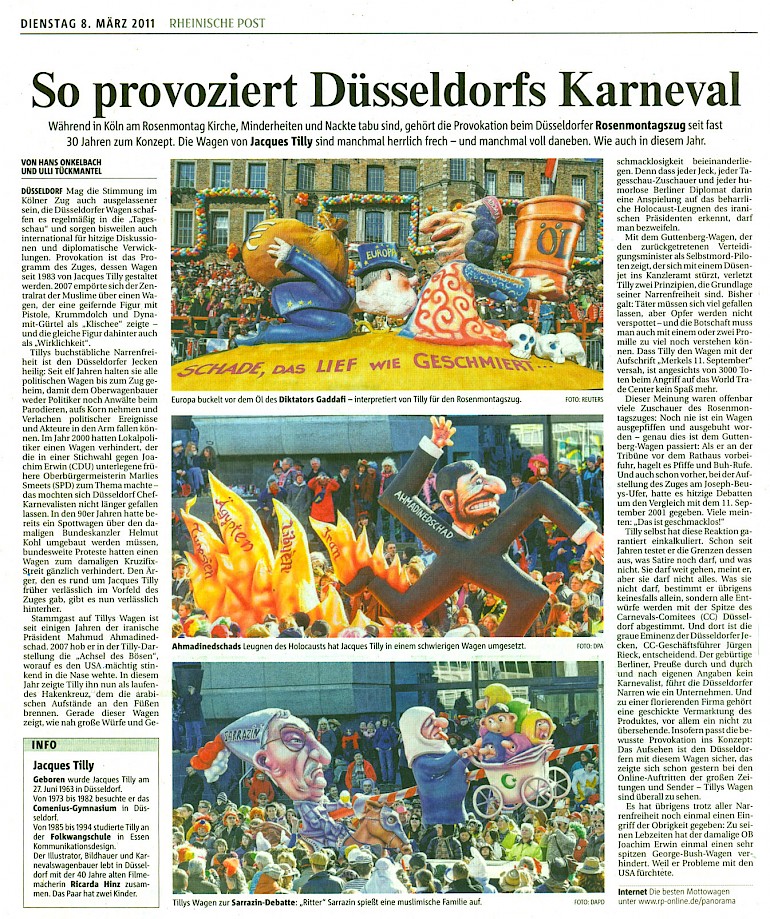 Rheinische Post, 8.3.2011