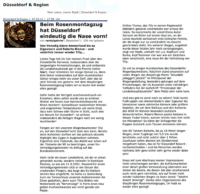 randylgabriel netzartikel, 7.3.2011