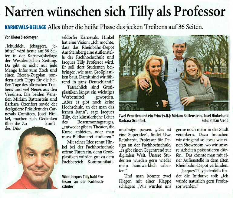 Westdeutsche Zeitung, 1.2.2011