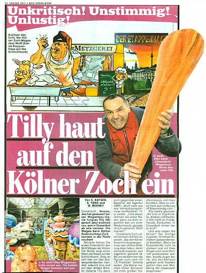Bildzeitung, 30.1.2012