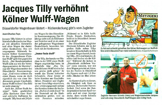 Neue Rhein Zeitung, 30.1.2012