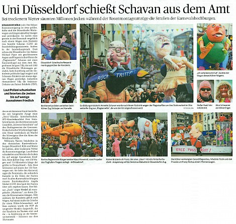 Rheinische Post, 12.2.2013