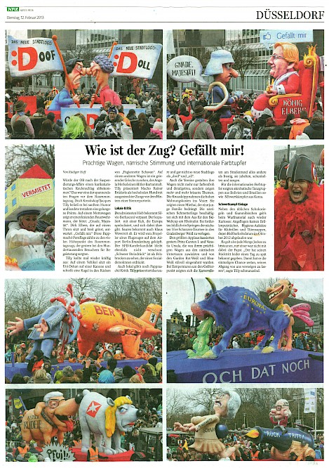 Neue Rhein Zeitung, 12.2.2013