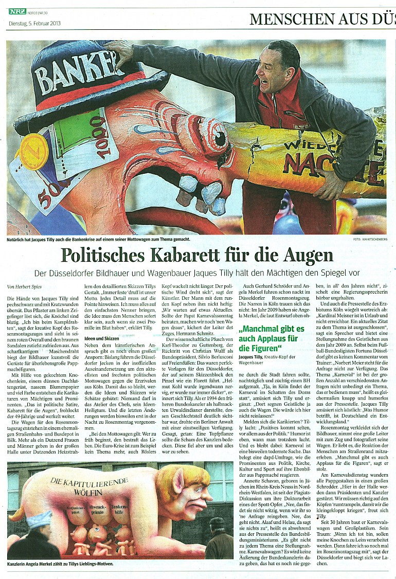 Neue Rhein Zeitung, 5.2.2013